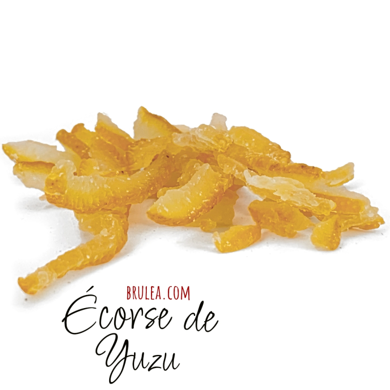 écorces de Yuzu Sucrées