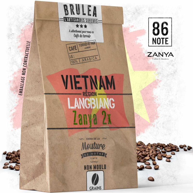 Café moulu du Vietnam région Dalat 250 gr