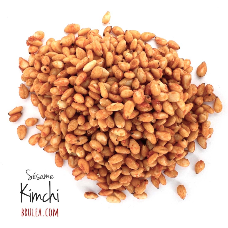 Sésame Torréfié Goût Kimchi - L'Essence de la Corée