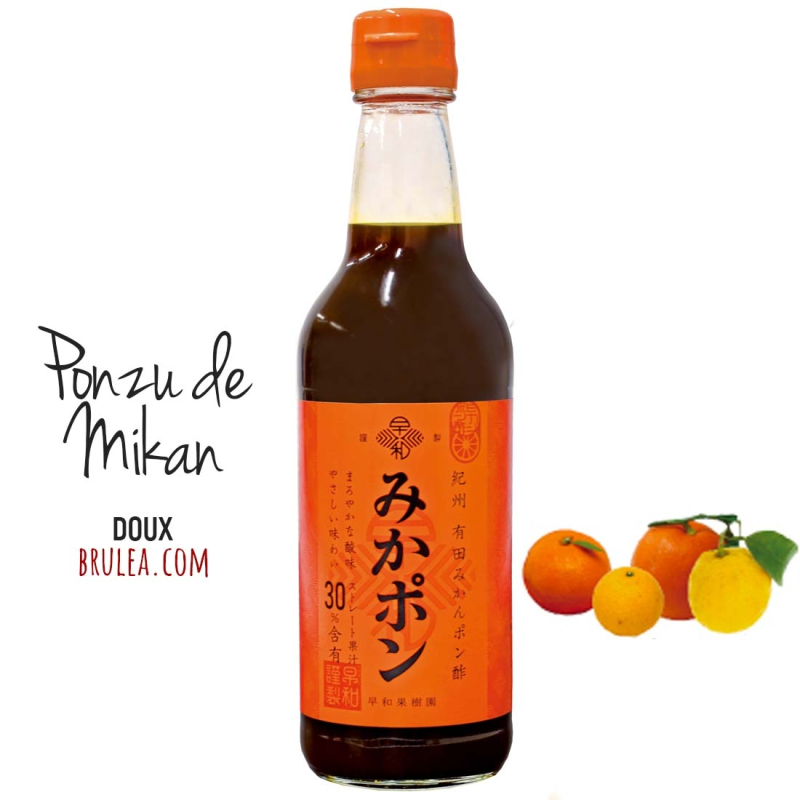 Ponzu de Mikan: L'harmonie Parfaite du Ponzu à Base de Jus de Mikan - 360 ml