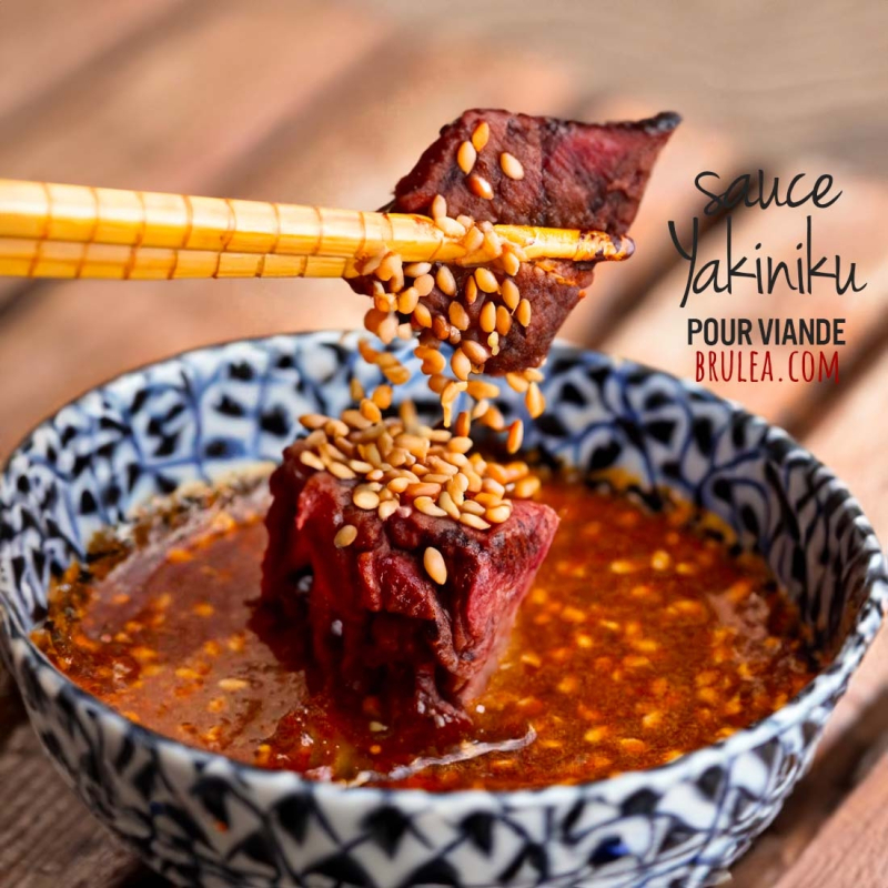 Sauce Yakiniku pour viandes grillées 360g