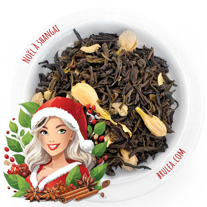 Thés Noir & Vert - Noël à Shangai