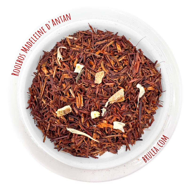Madeleine d'Antan – Infusion de Rooibos aux Arômes d’Amande, Vanille et Citron