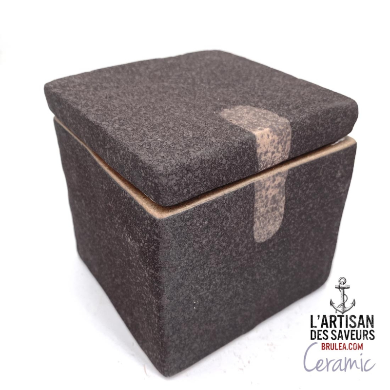 Pot à thé céramique carré